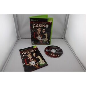 High Rollers Casino (Microsoft Original Xbox,‎ 2004) CIB Complete Tested Working